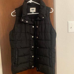Black Puffer Vest